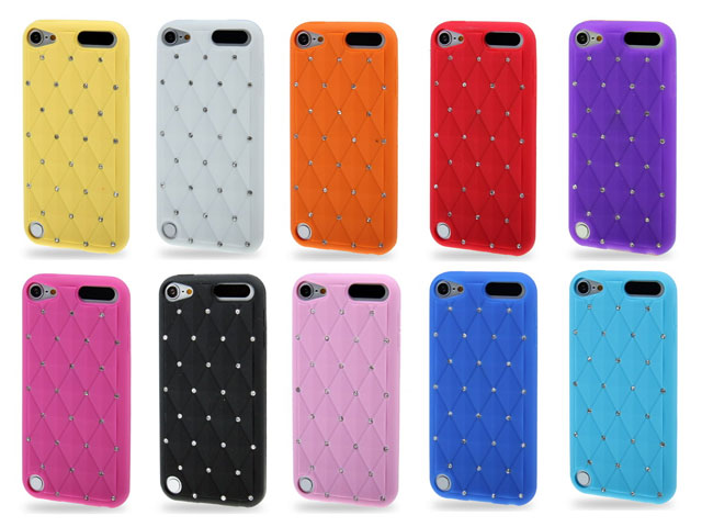 Diamond Silicone Skin Case voor iPod touch 5G/6G