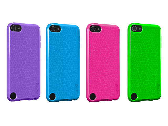 Gecko Glow-in-the-dark TPU Case Hoesje voor iPod touch 5G/6G