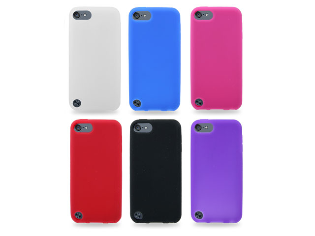 Silicone Skin Case Hoesje voor iPod touch 5G/6G
