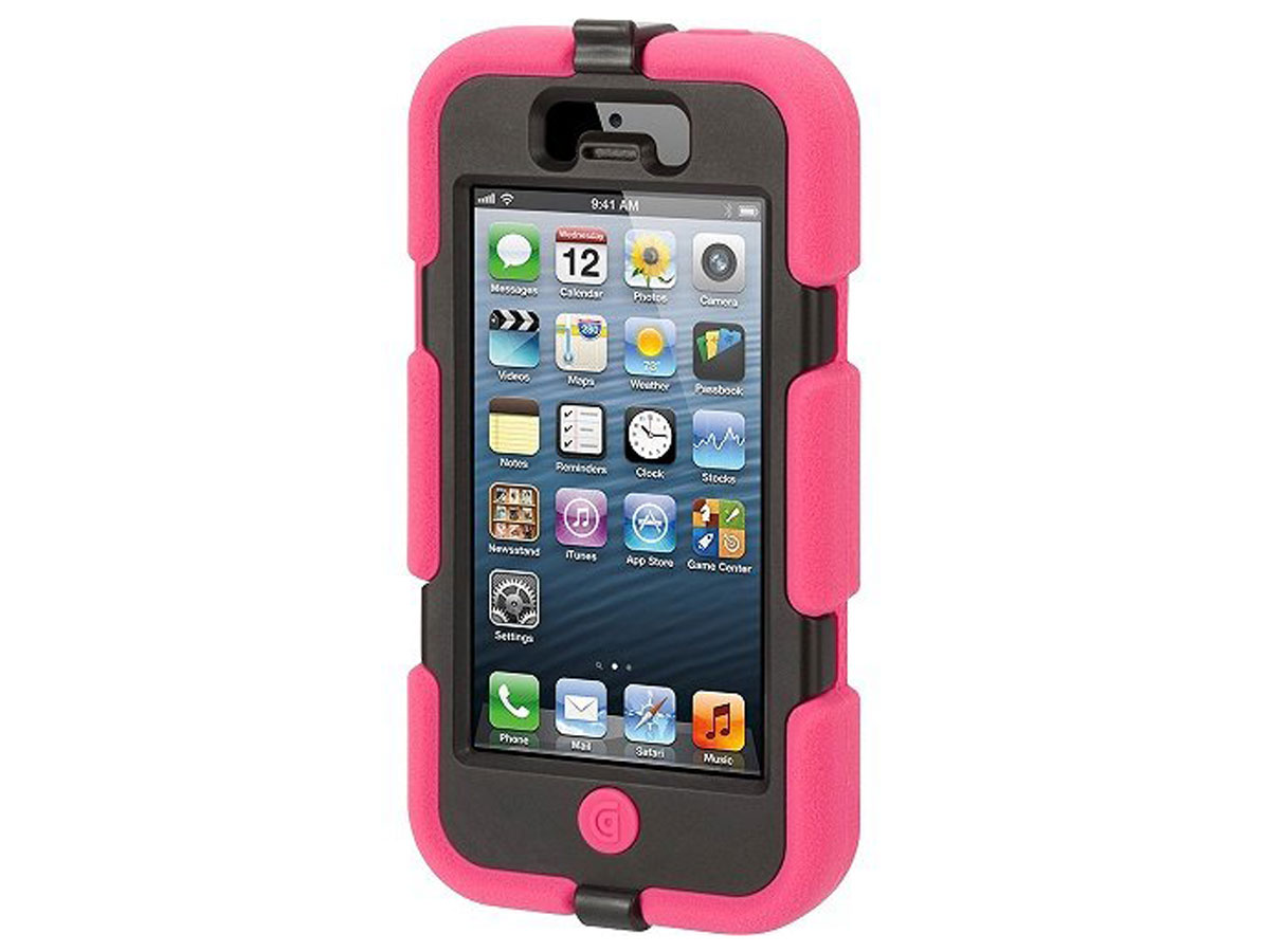 Griffin Survivor Armored Case Pink/Black - iPod touch 5G/6G/7G Hoesje