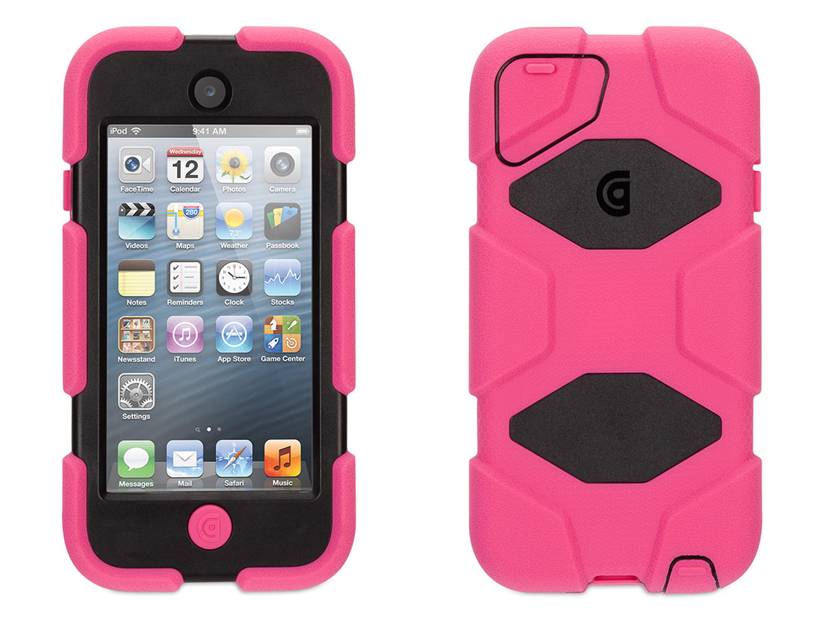 Griffin Survivor Armored Case Pink/Black - iPod touch 5G/6G/7G Hoesje