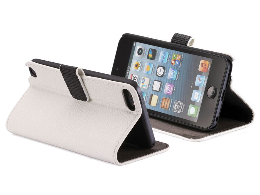 Kunstleren Sideflip Stand Case Hoesje voor iPod touch 5G/6G