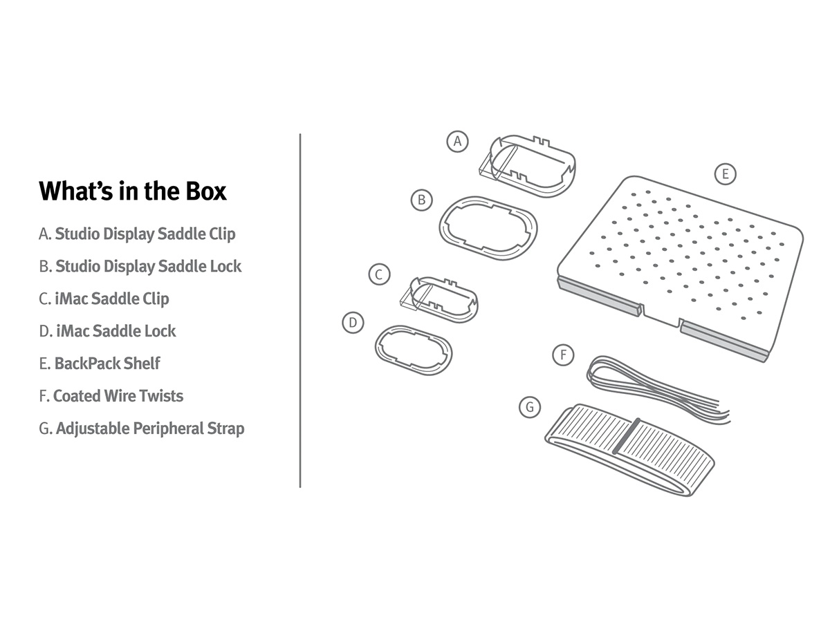 Twelve South BackPack 4 voor iMac 24