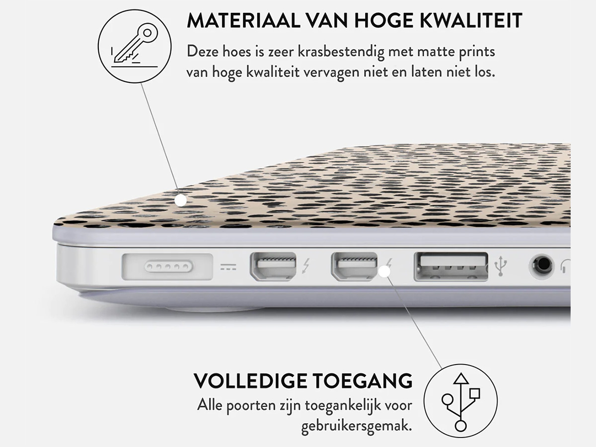 Burga Hard Case Almond Latte - MacBook Air 13