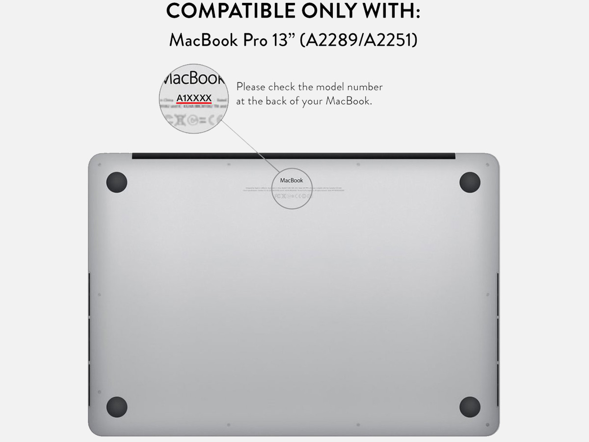 Burga Hard Case Rose Gold Marble - MacBook Pro 13