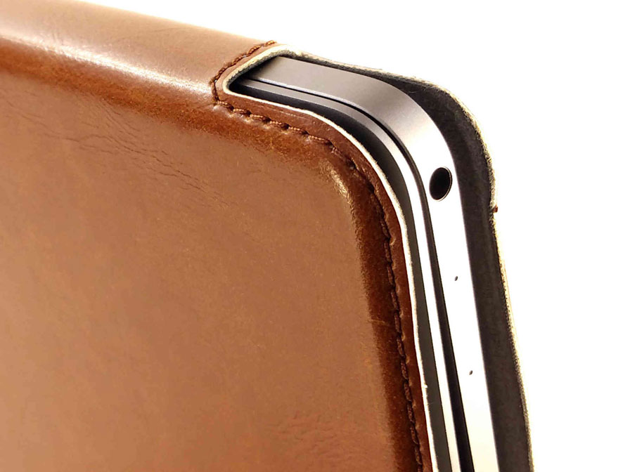 Tuff-Luv Leather Case Cognac - MacBook 12