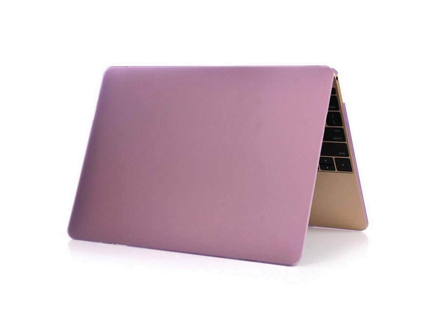 MacBook 12 inch Cover Hard Case (Paars)