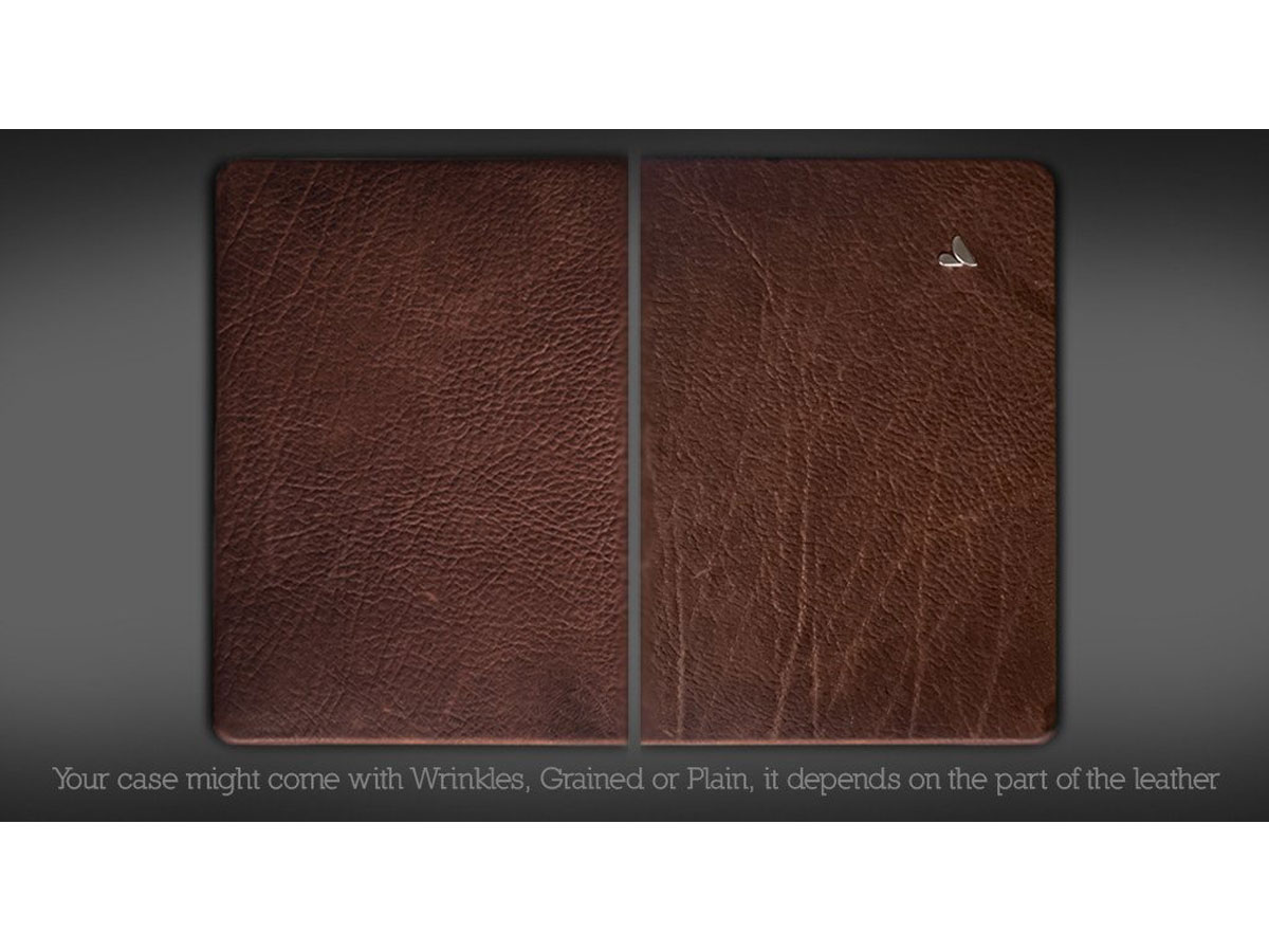 Vaja Suit Leather Case Blauw - Leren MacBook Air 13