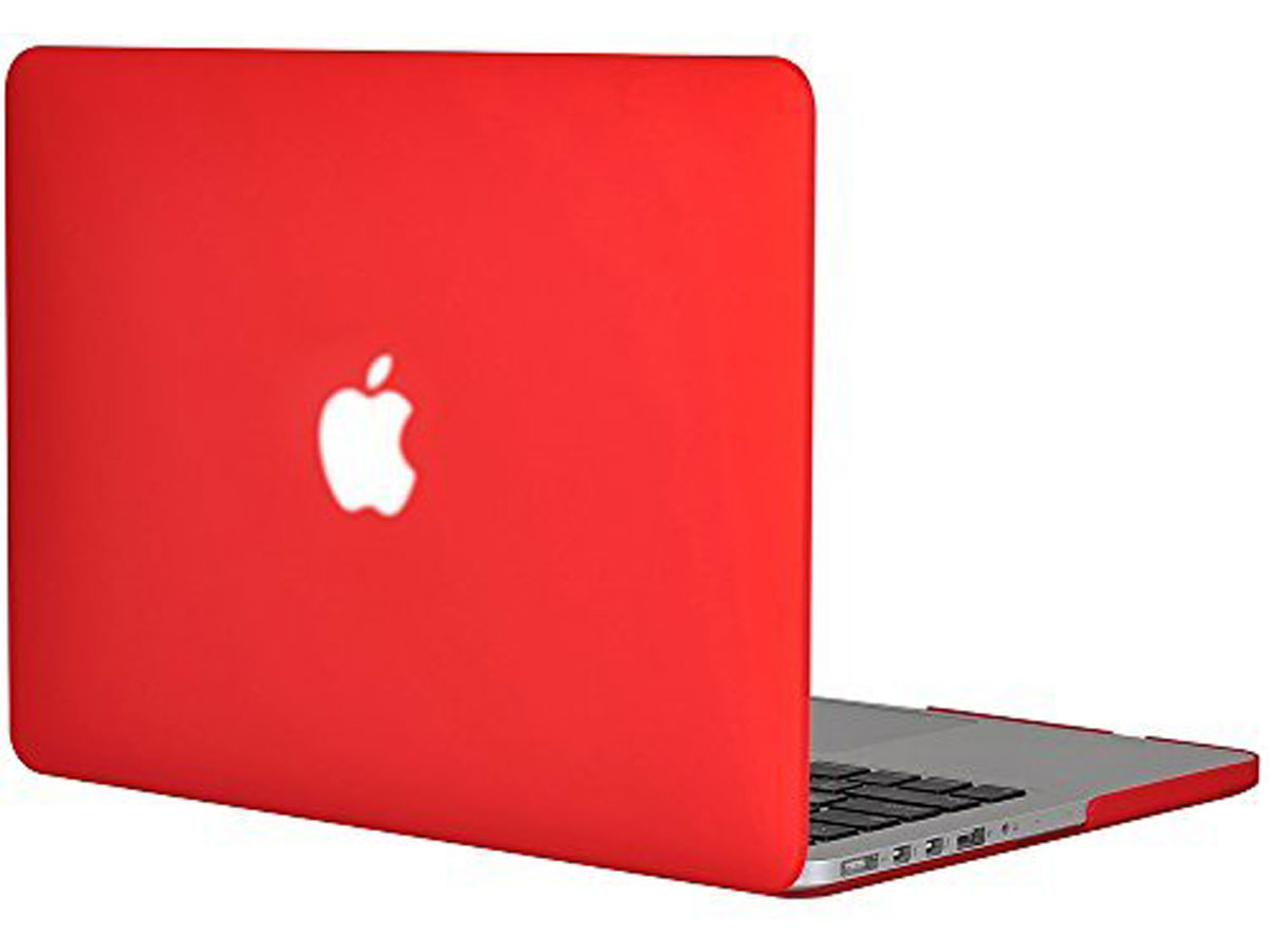 MacBook Pro Retina 13 inch Hoesje Case Cover Rood