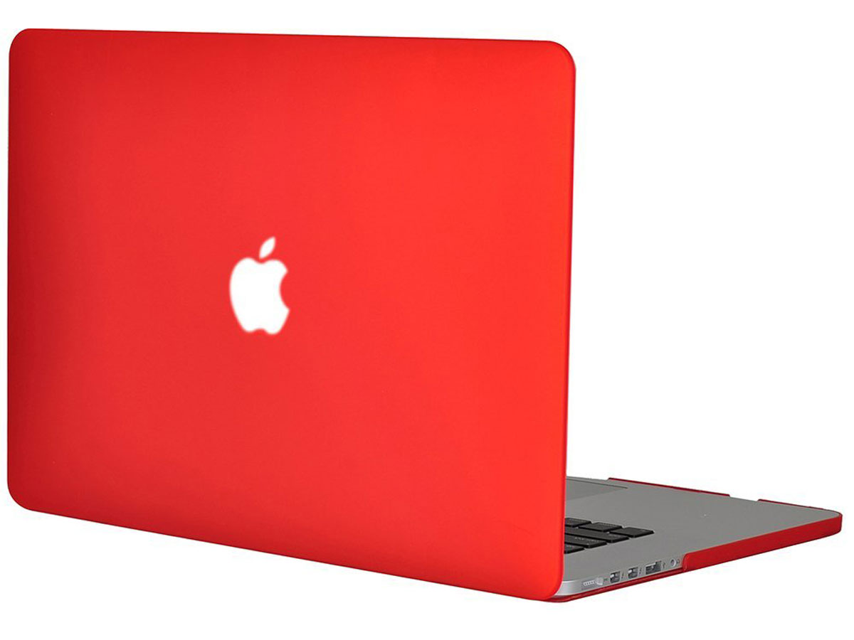 MacBook Pro Retina 15 inch Hoesje Case Cover (Rood)