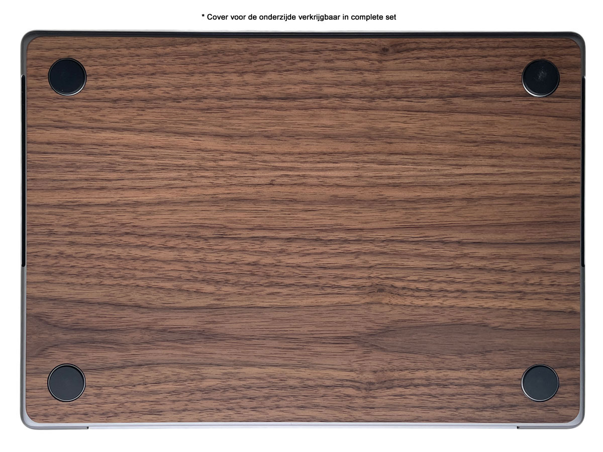 RAUW Echt Houten Skin Walnoot - MacBook Pro 14