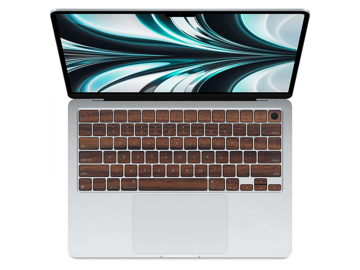 RAUW Echt Houten Toetsenbord Skin Palissander - MacBook Air 15