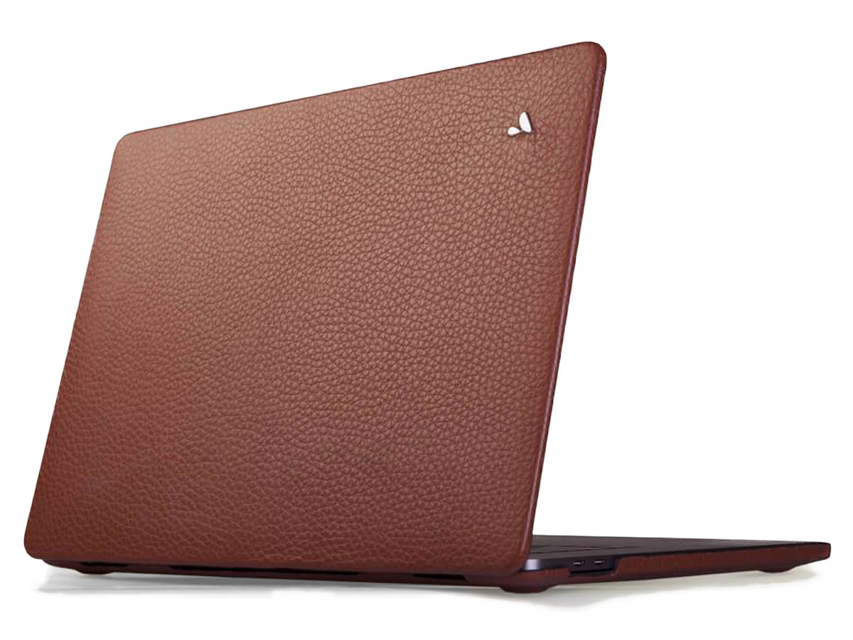 Vaja Suit Leather Case Cognac - Leren MacBook Pro 14