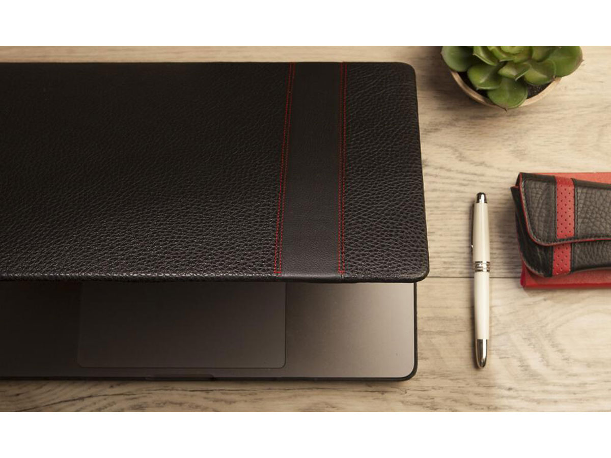 Vaja Suit Leather Case Bruin - Leren MacBook Pro 16
