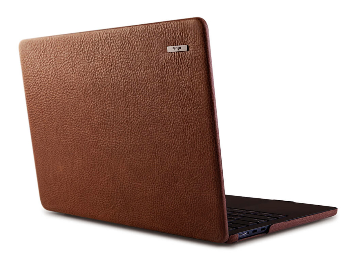 Vaja Suit Leather Case Cognac - Leren MacBook Air 13