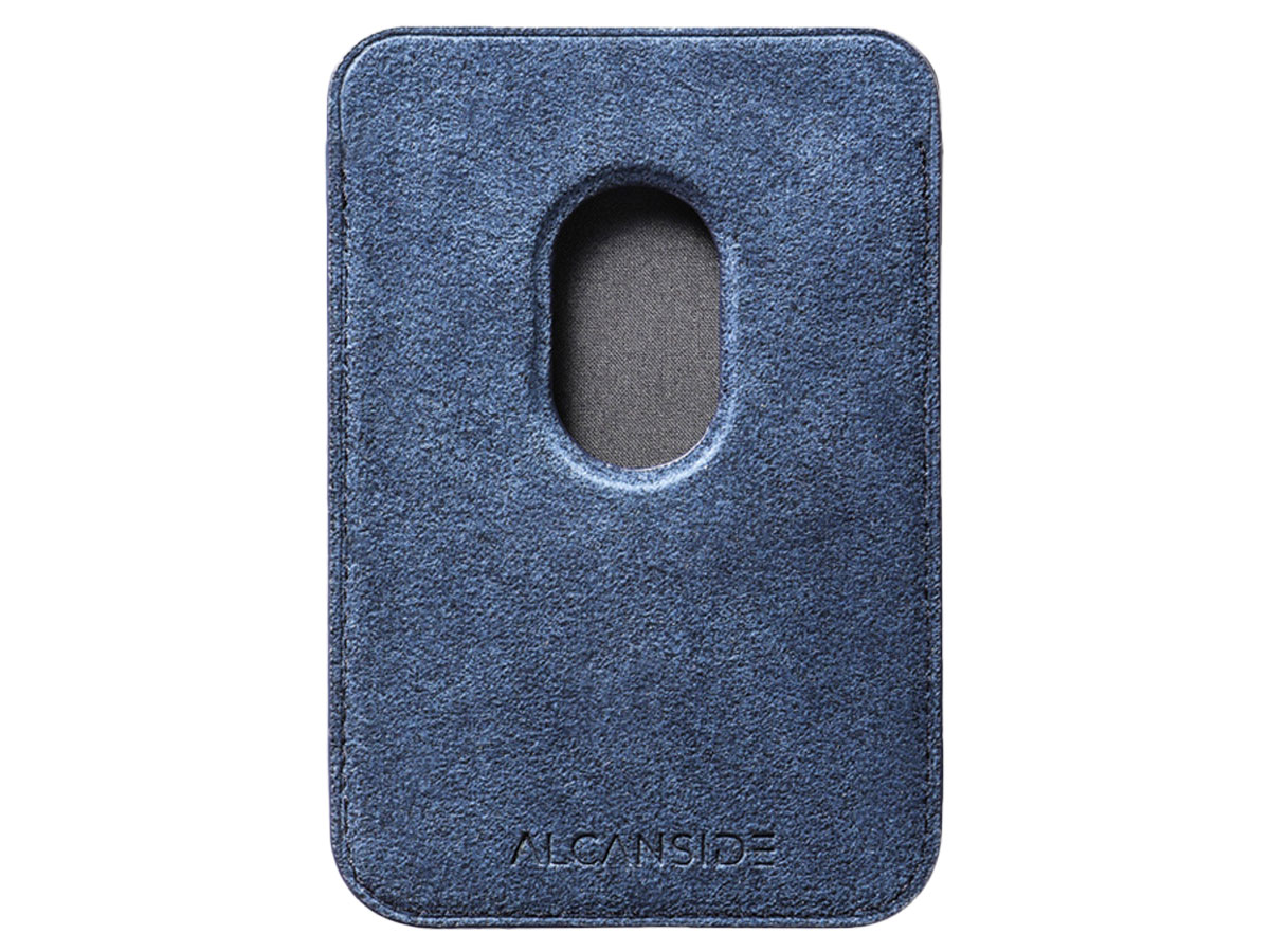 Alcanside Alcantara MagSafe Wallet - Blauw