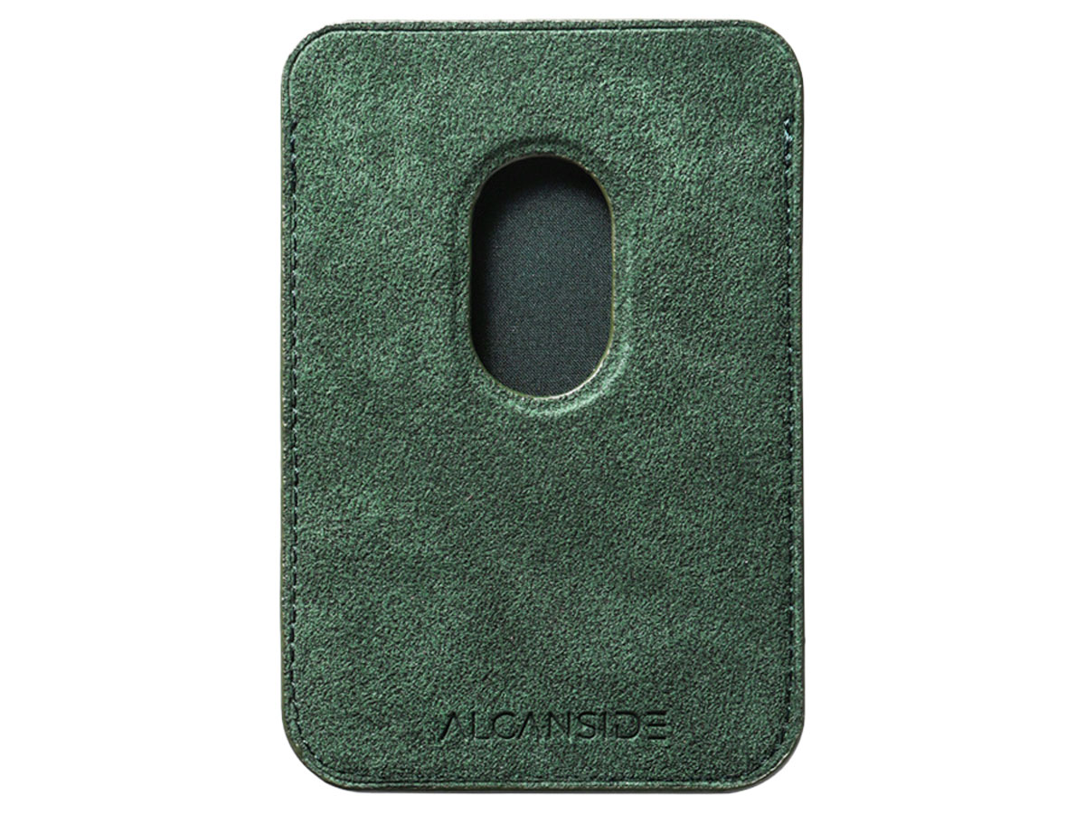 Alcanside Alcantara MagSafe Wallet - Groen