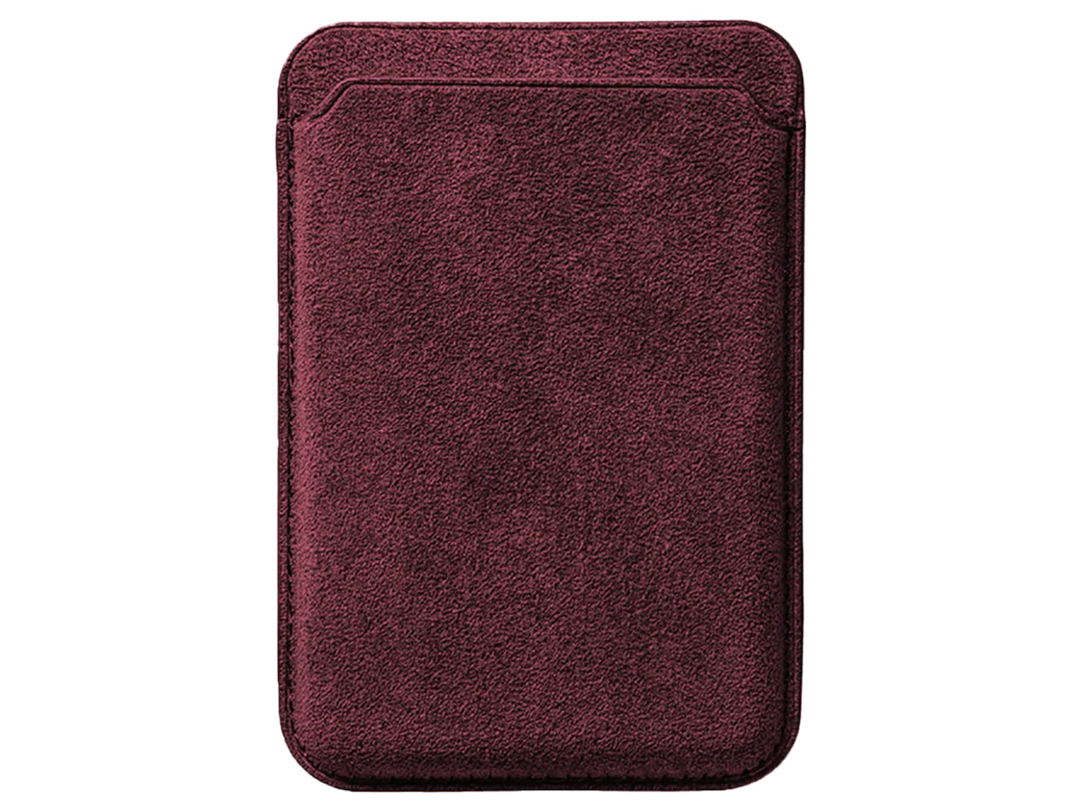 Alcanside Alcantara MagSafe Wallet - Rood