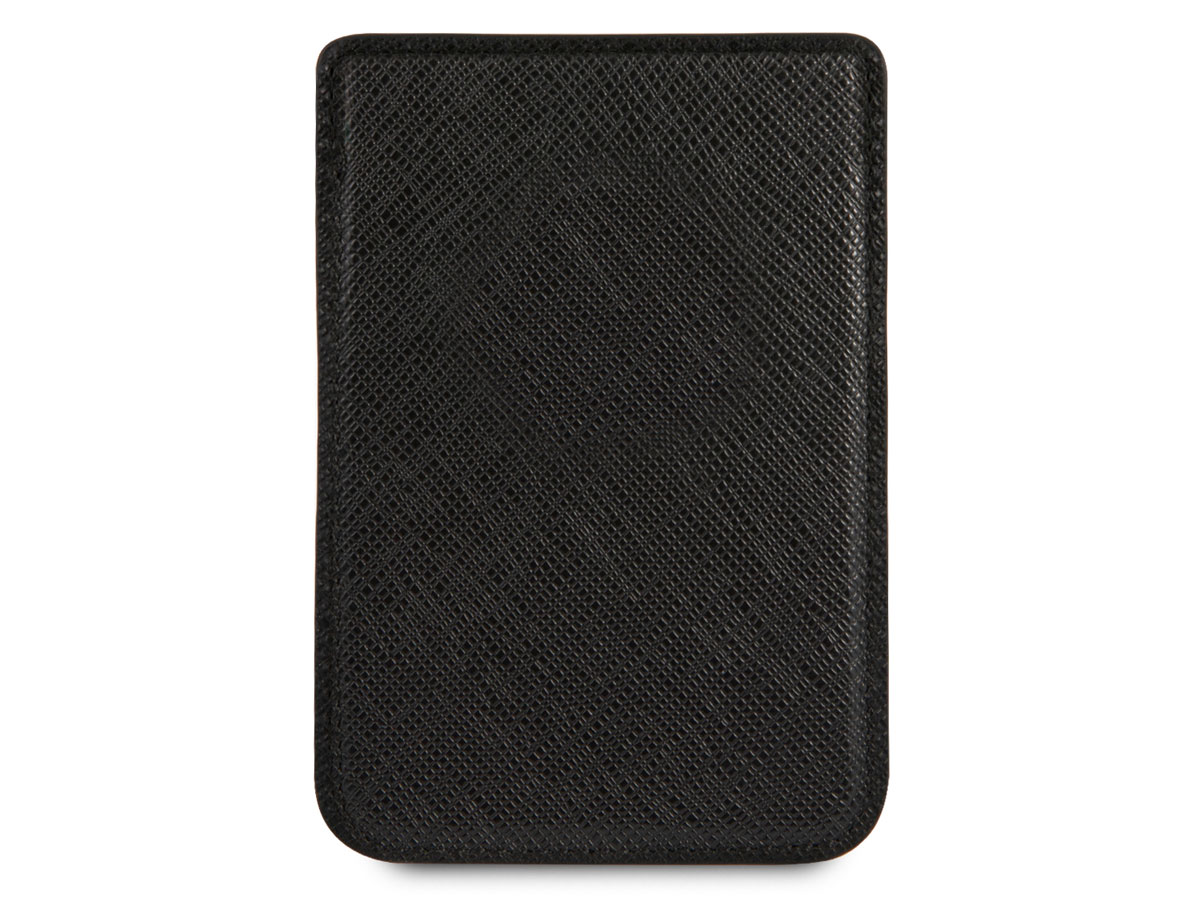 Guess Saffiano MagSafe Wallet - Zwart