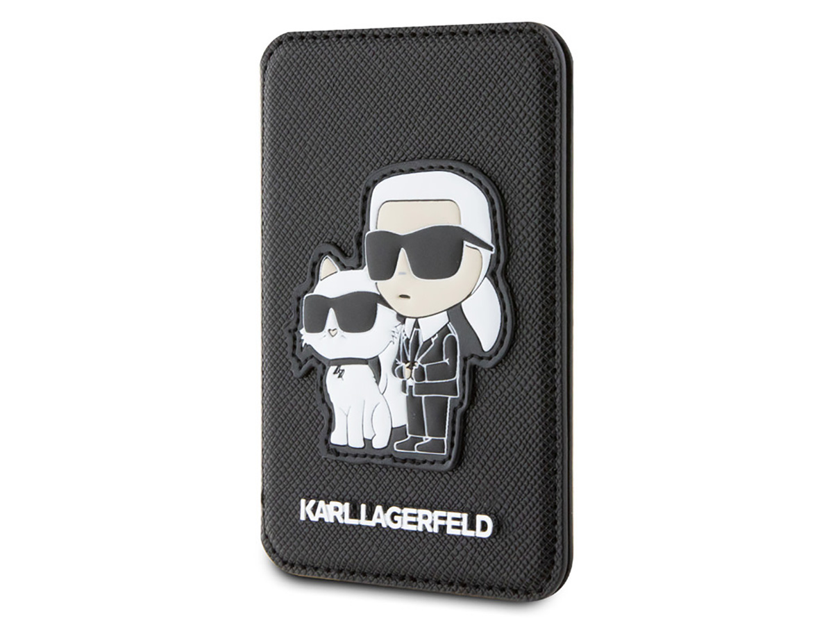 Karl Lagerfeld Monogram Ikonik MagSafe Wallet - K&C Duo