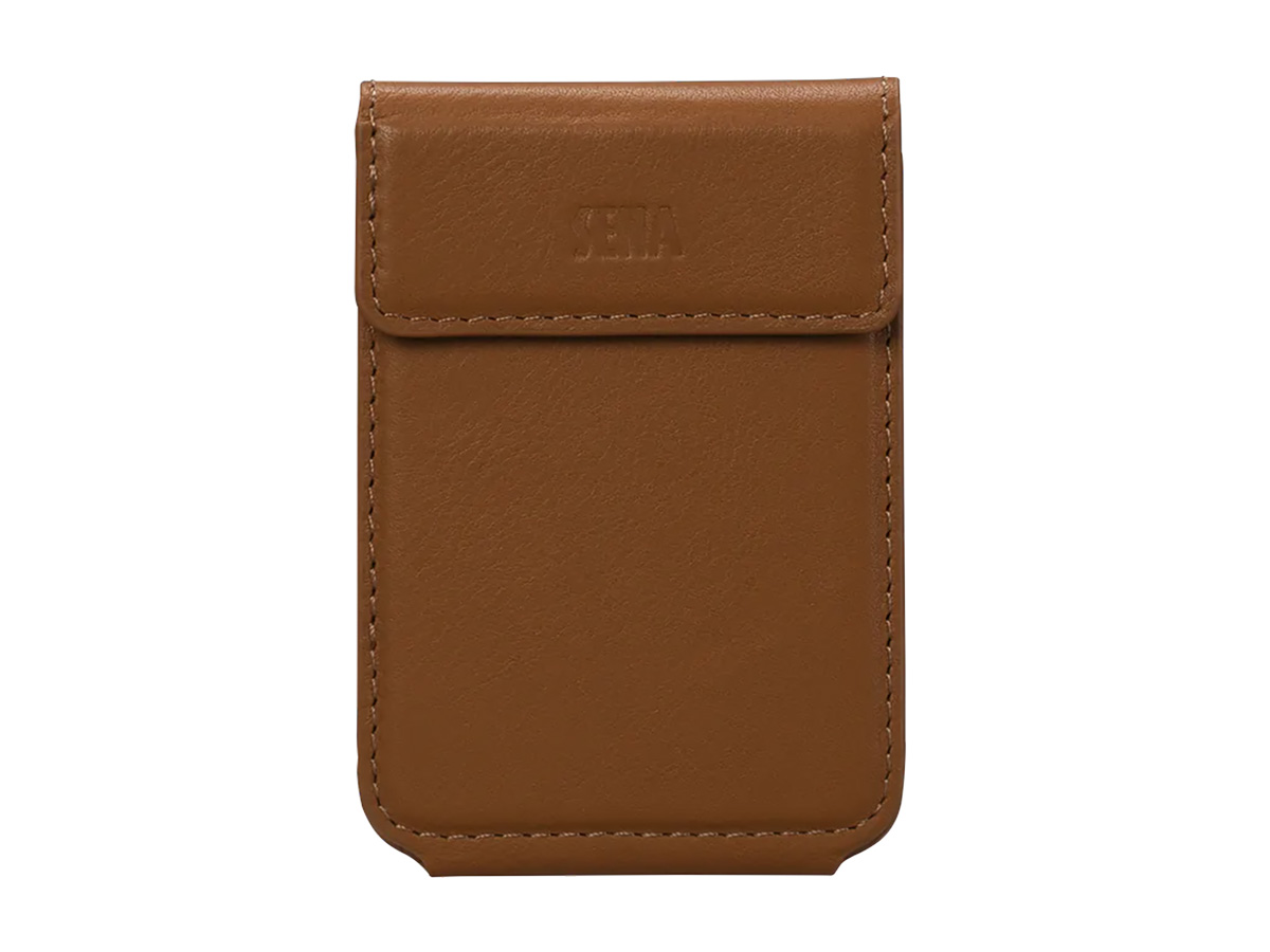 Sena Leather MagSafe Bifold Wallet - Cognac