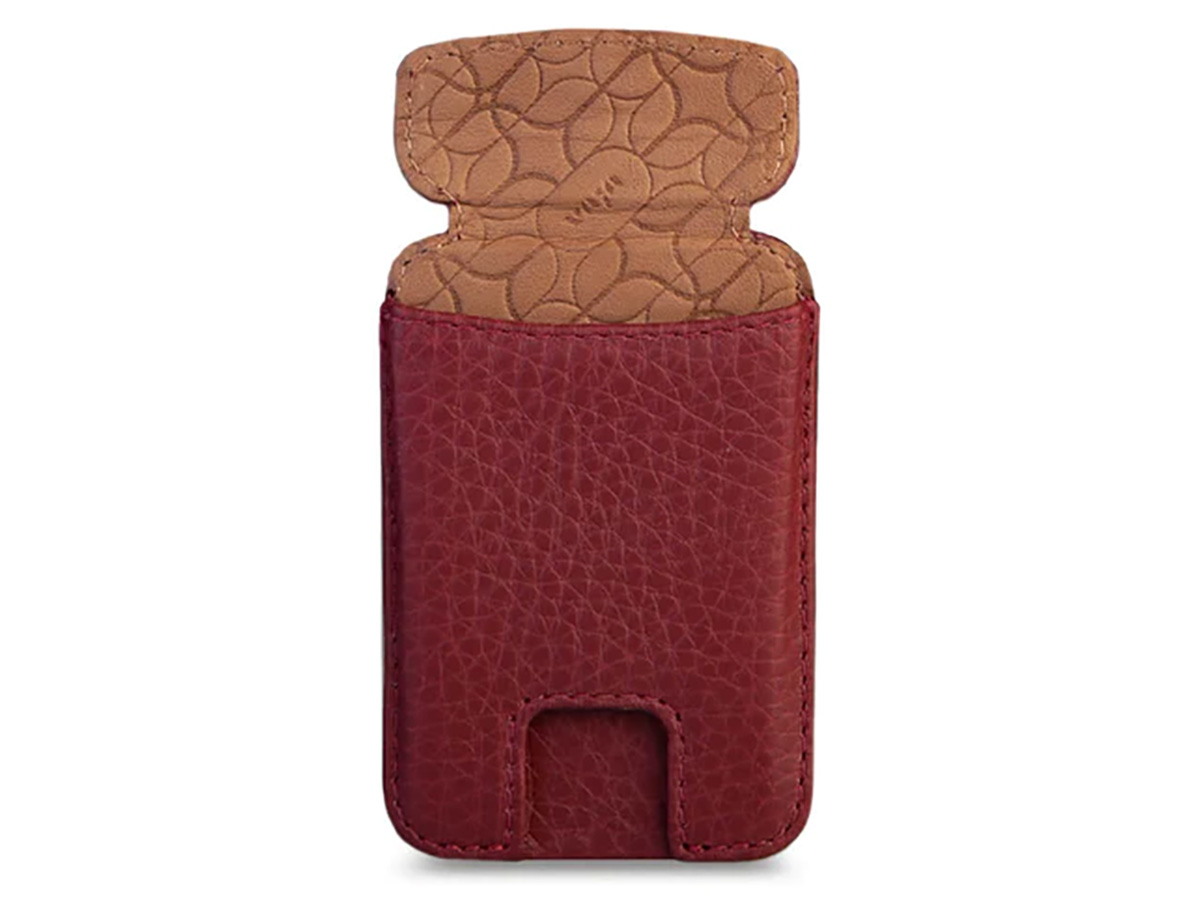 Vaja V-Mag Mini Wallet Rood - Magnetische Pashouder tot 7 Pasjes