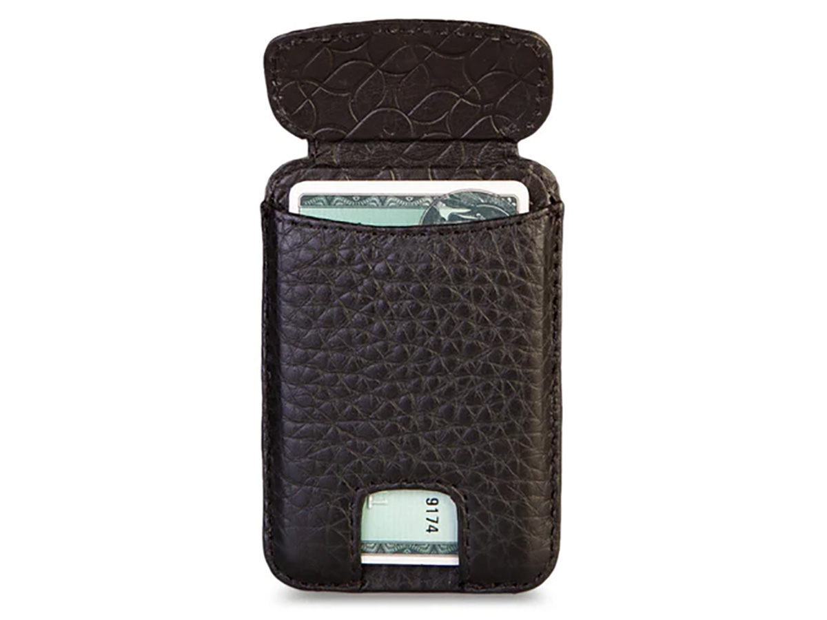 Vaja V-Mag Mini Wallet Zwart - Magnetische Pashouder tot 7 Pasjes