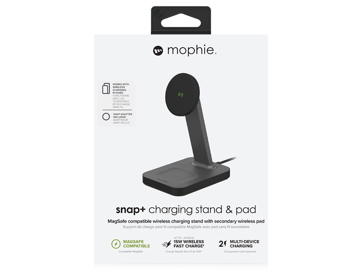 Mophie Snap+ 2-in-1 Wireless Charging MagSafe Stand 