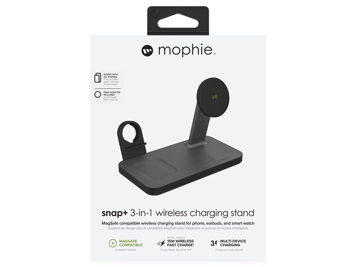 Mophie Snap+ 3-in-1 Wireless Charging MagSafe Stand