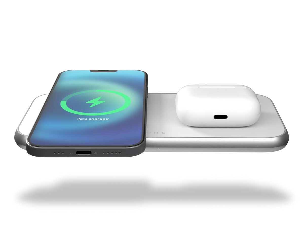 Zens Aluminium 3-in-1 MagSafe Wireless Charger 