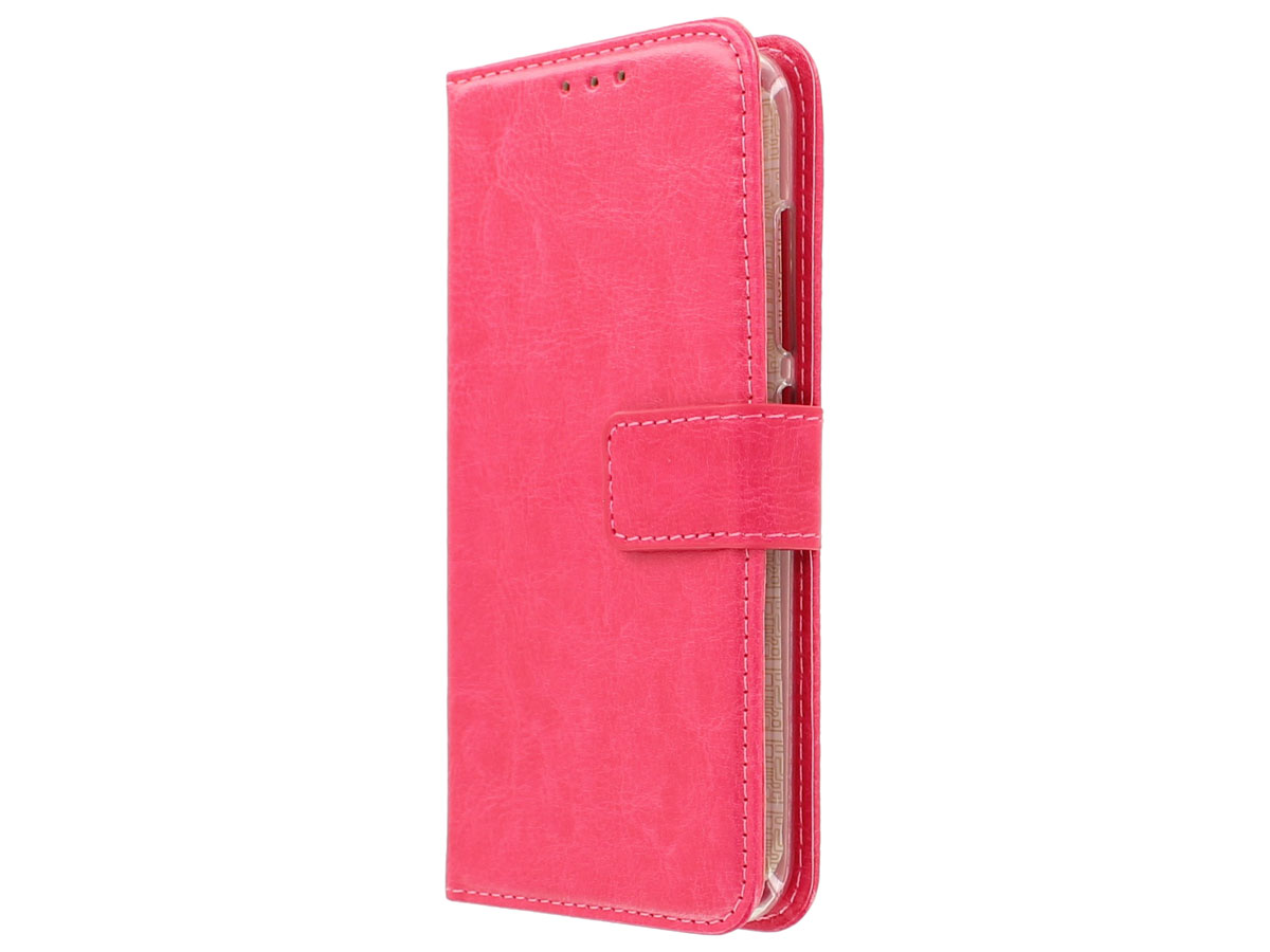 Wallet Bookcase Roze - Asus Zenfone 3 (5.2) hoesje