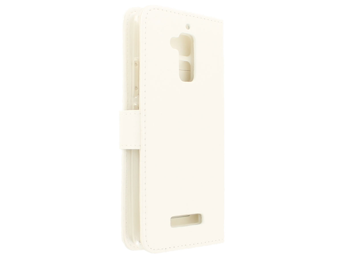 Wallet Bookcase Wit - Asus Zenfone 3 Max (5.2) hoesje