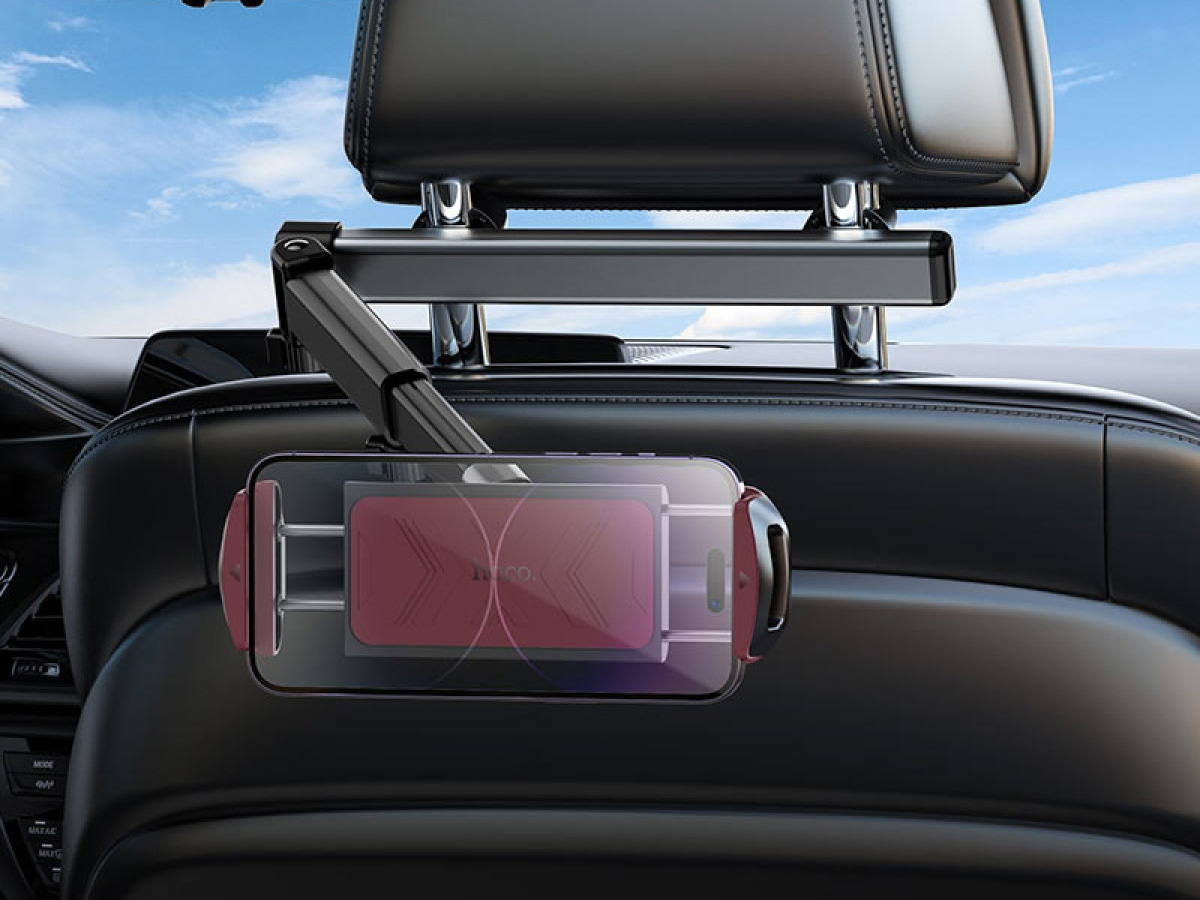 Hoco Headrest Mount - Tablet/Telefoon Autohouder Hoofdsteun