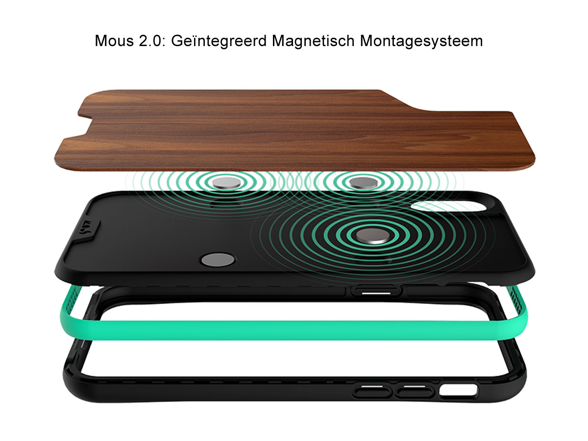 Mous Wall Mount 2.0 - Magnetische Houder voor Mous cases