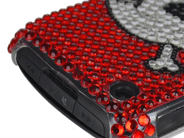 AngrySkull Diamond Case Blackberry Curve 8520/9300