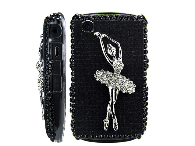 Ballerina Diamond Case voor Blackberry Curve 8520/9300