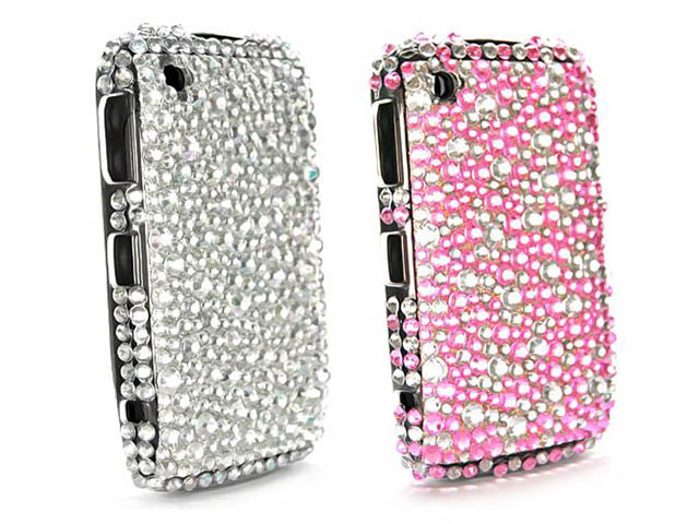 Shiny Diamond Back Case Hoes Blackberry 8520/9300