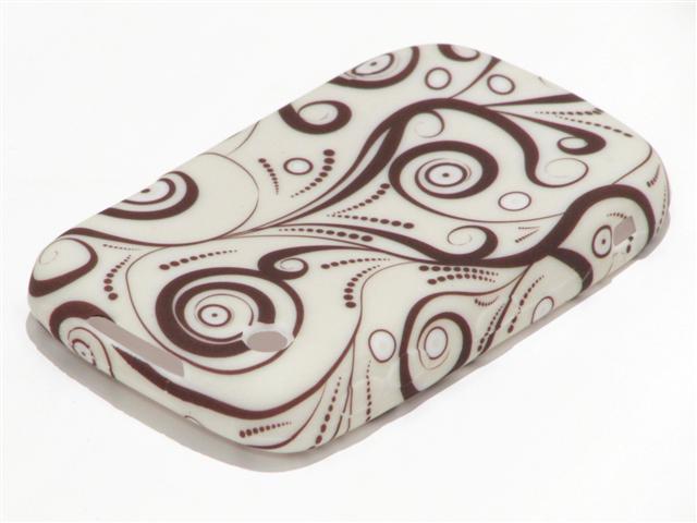 Coffee Swirl TPU Case Hoes Blackberry 8520/9300