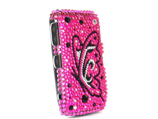 Colorful Butterfly Case Hoes Blackberry 8520/9300