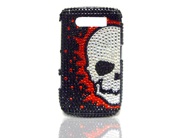 Blackberry Curve 8900 'Bloody Skull' Diamond Case 