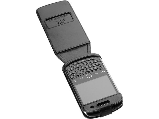 Sena Magnetflipper Leren Case Hoesje voor Blackberry Curve 9360