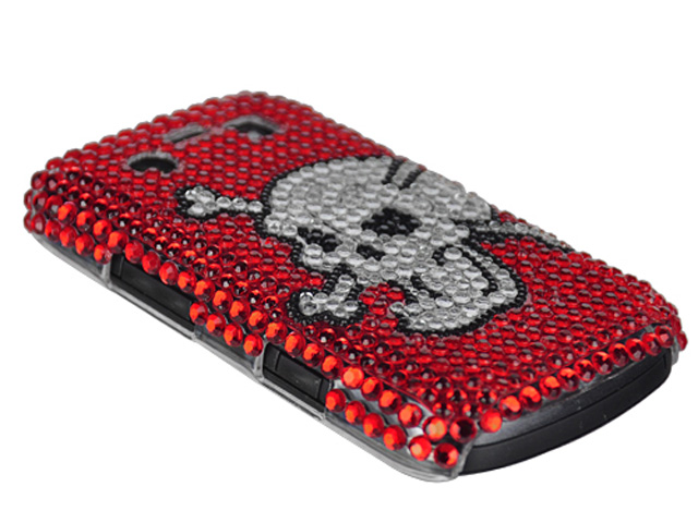 Angry Skull Diamond Case Blackberry Bold 9700/9780