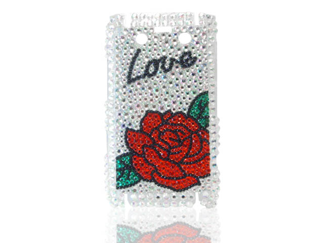 Diamond Case 'Rose of Love' Blackberry 9700/9780