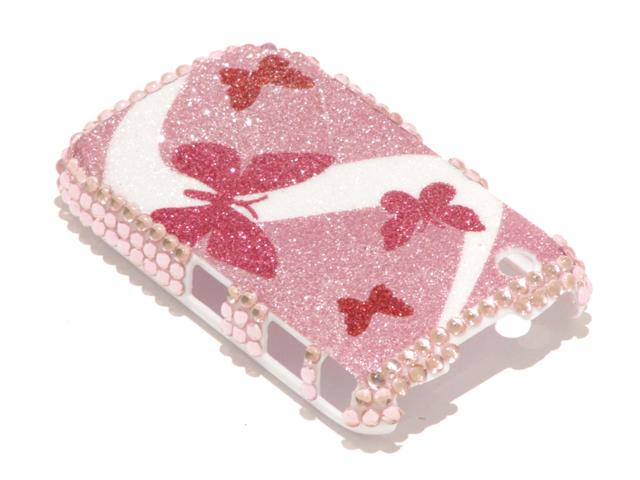 Butterfly Sparkle Case Hoes Blackberry 8520/9300