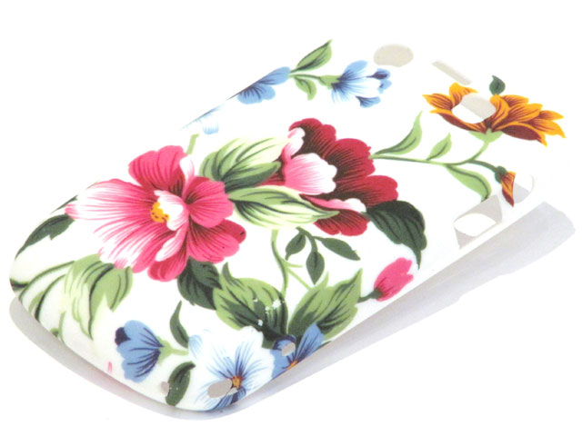 Elegant Flowers TPU Case Hoesje Blackberry Bold 9700/9780