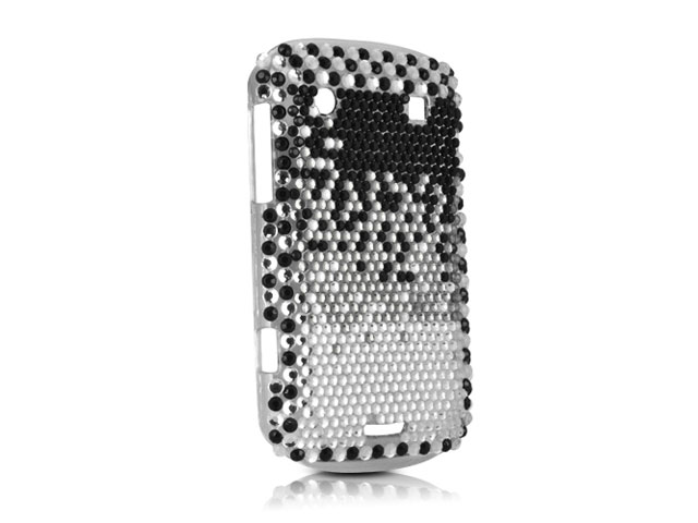Black to Silver Case Hoes Blackberry Bold 9900