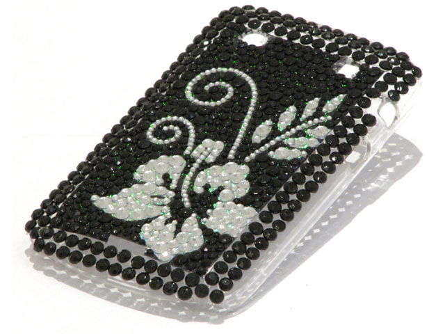 Flower Diamond Case Hoesje voor Blackberry Bold 9900