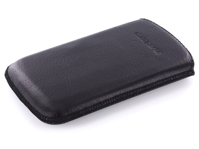 Leren Pull-Out Sleeve Blackberry Bold Touch 9900