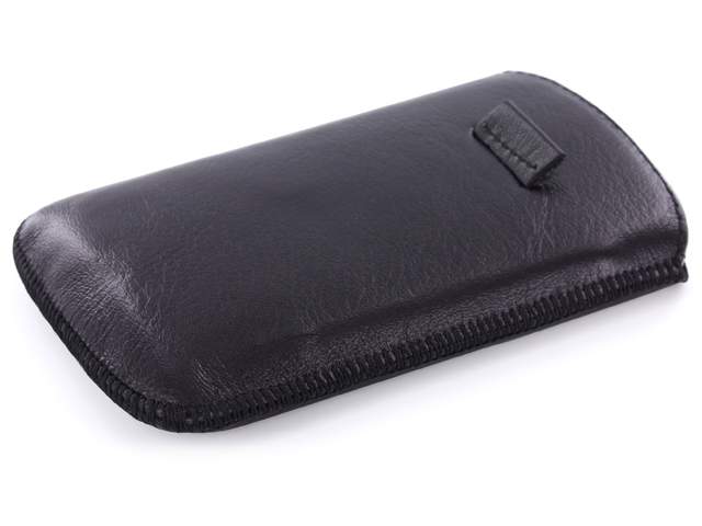Leren Pull-Out Sleeve Blackberry Bold Touch 9900