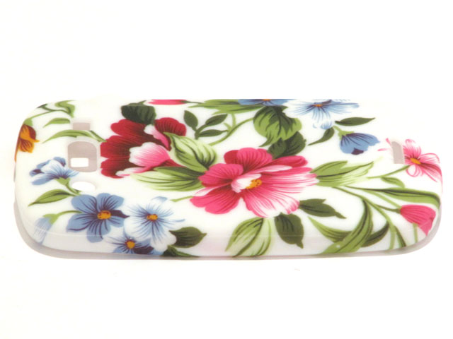 Elegant Flowers TPU Case Hoesje Blackberry Bold 9900